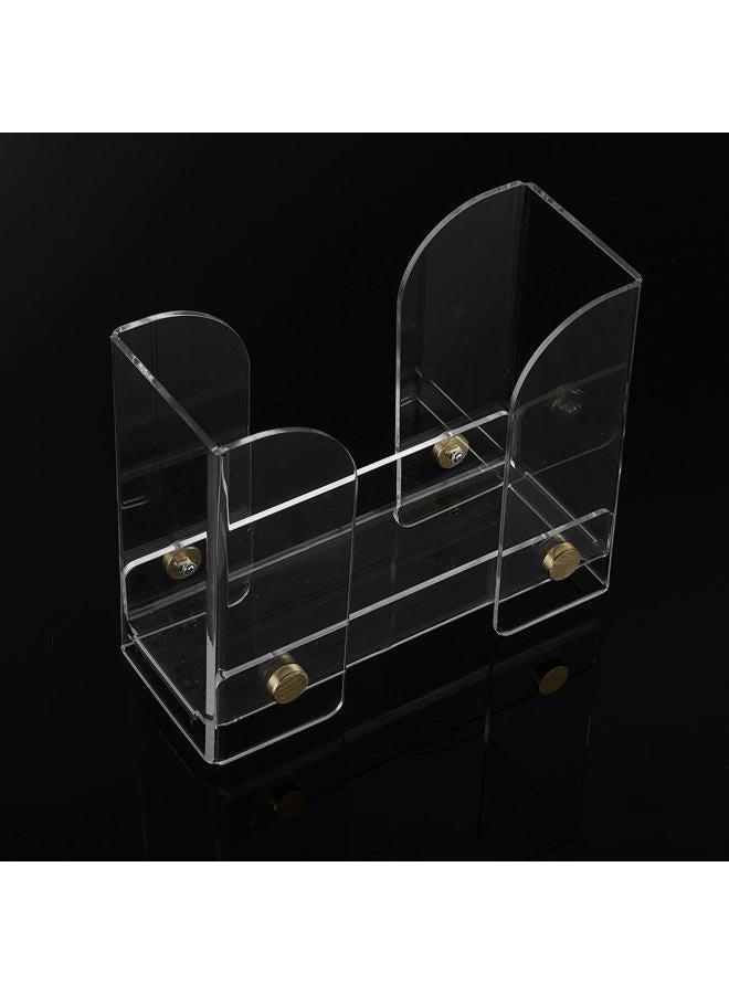 ffk Folded Paper Towel Holder Acrylic Countertop Paper Towel Dispenser Suitable for Z-fold, C-fold or Multi-Fold Paper Towels1 - Image 5
