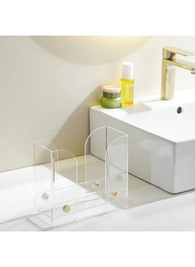 ffk Folded Paper Towel Holder Acrylic Countertop Paper Towel Dispenser Suitable for Z-fold, C-fold or Multi-Fold Paper Towels1 - Image 4