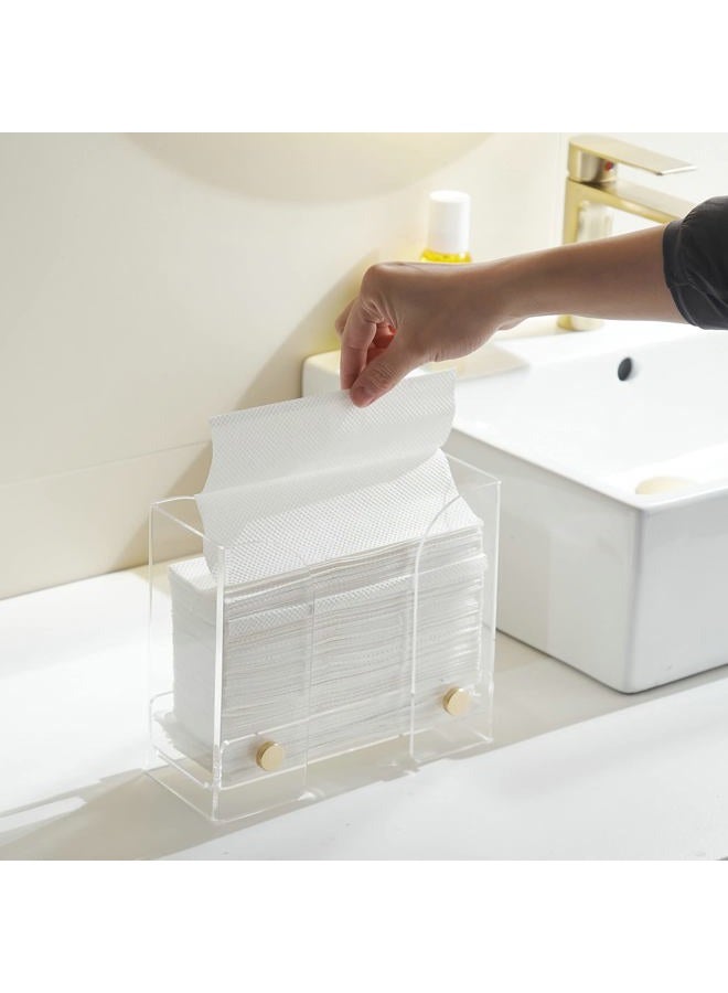 ffk Folded Paper Towel Holder Acrylic Countertop Paper Towel Dispenser Suitable for Z-fold, C-fold or Multi-Fold Paper Towels1 - Image 1