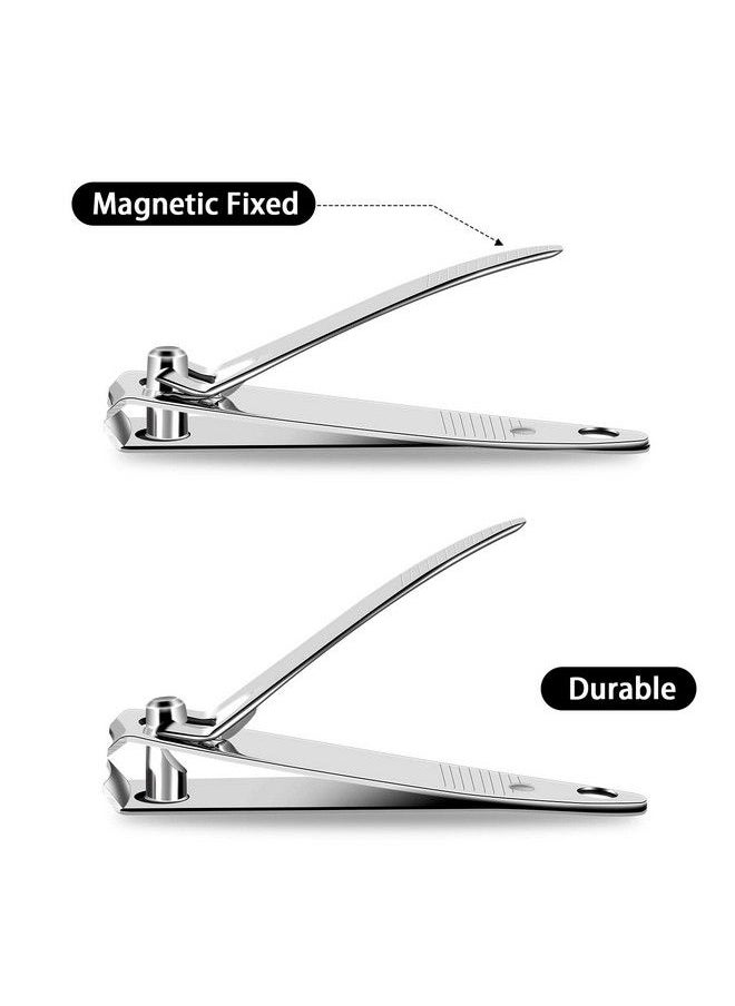 Mudder 28 Pieces Fingernail Nail Clippers Bulk Thick Stainless Steel Toe Nail Clippers Nail Cutter Set Portable Sturdy Nail Clippers For Men And Women  - Image 4