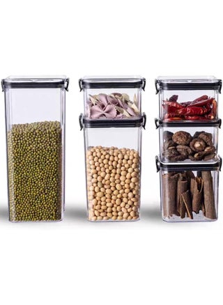 Set of 6 / 3*460ml+700ml+1300ml+1800ml