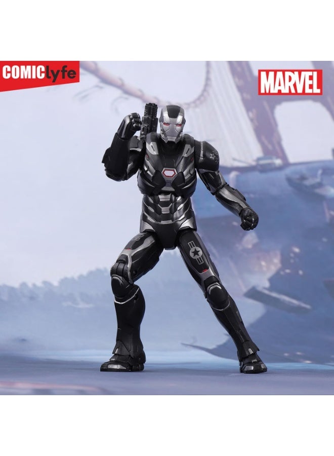 Marvel War Machine 7 Inch Superhero Action Figure Toy | Avengers Collectible Figurine | Fully Articulated ABS + PV Material | Armored Superheroes Toy by Comiclyfe for Kids & Collectors - Image 4