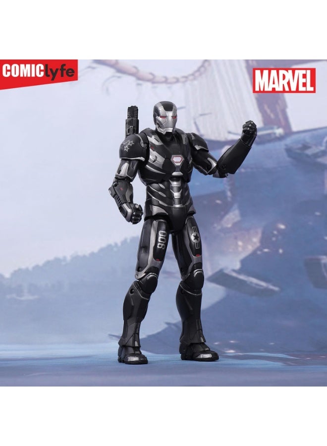 Marvel War Machine 7 Inch Superhero Action Figure Toy | Avengers Collectible Figurine | Fully Articulated ABS + PV Material | Armored Superheroes Toy by Comiclyfe for Kids & Collectors - Image 3