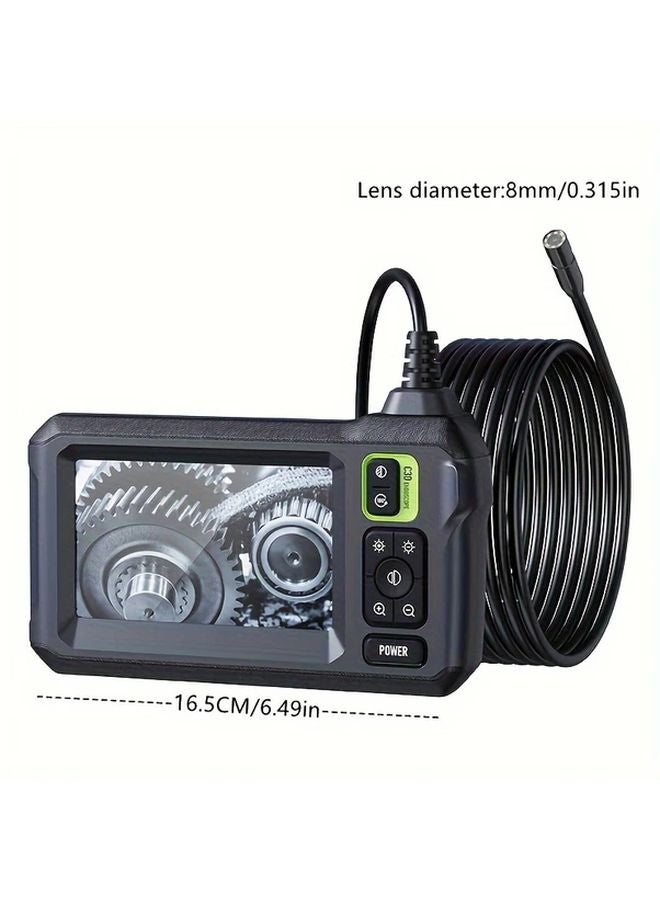 Green Industrial Endoscope 8mm HD Digital Inspection Camera IP67 Waterproof - Image 2