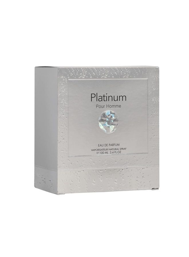 FLAVIA Platinum Pour Homme EDP 3.4 fl oz - Image 4