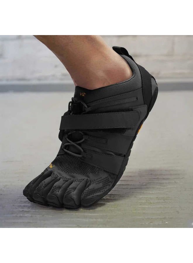 vibram Men's V-Train 2.0 Sneaker, Black, 44 EU - Image 2
