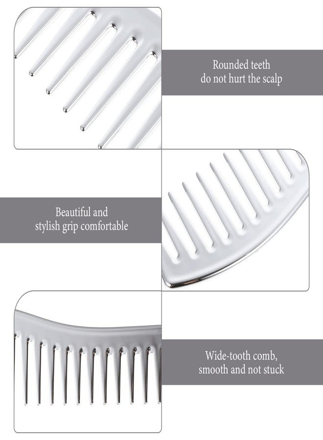 Lurrose Double Tooth Hair Dressing Table Comb, Fine and Wide Tooth Dresser Comb For Hair, Beard and Mustache, Coarse and Hair Styling Grooming for Women Men - Image 5