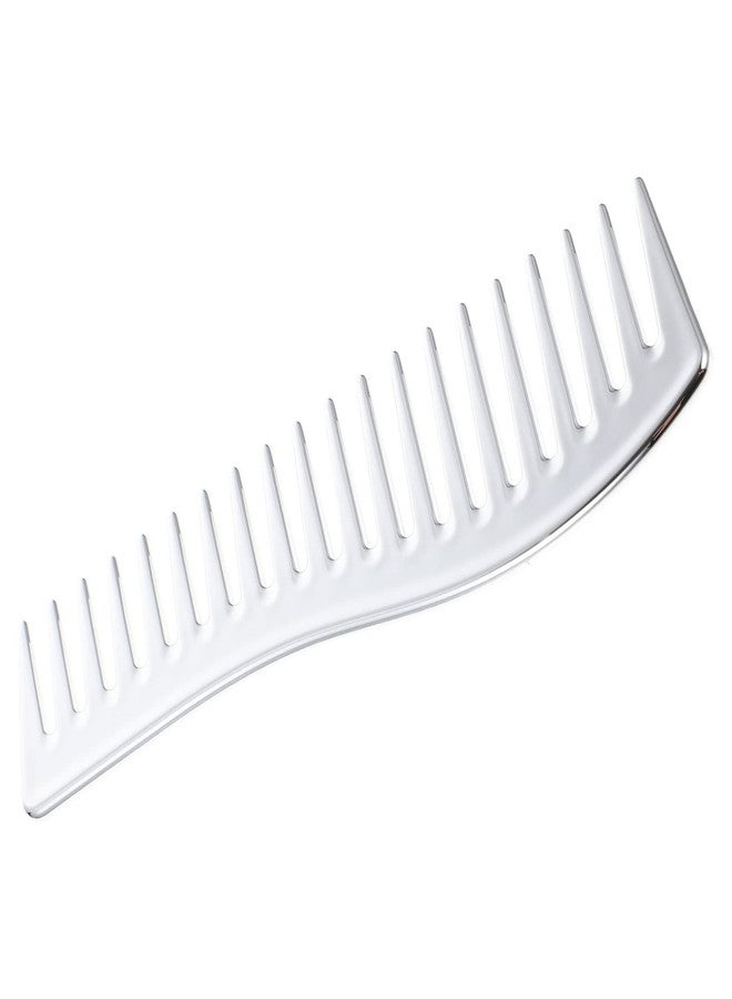 Lurrose Double Tooth Hair Dressing Table Comb, Fine and Wide Tooth Dresser Comb For Hair, Beard and Mustache, Coarse and Hair Styling Grooming for Women Men - Image 1