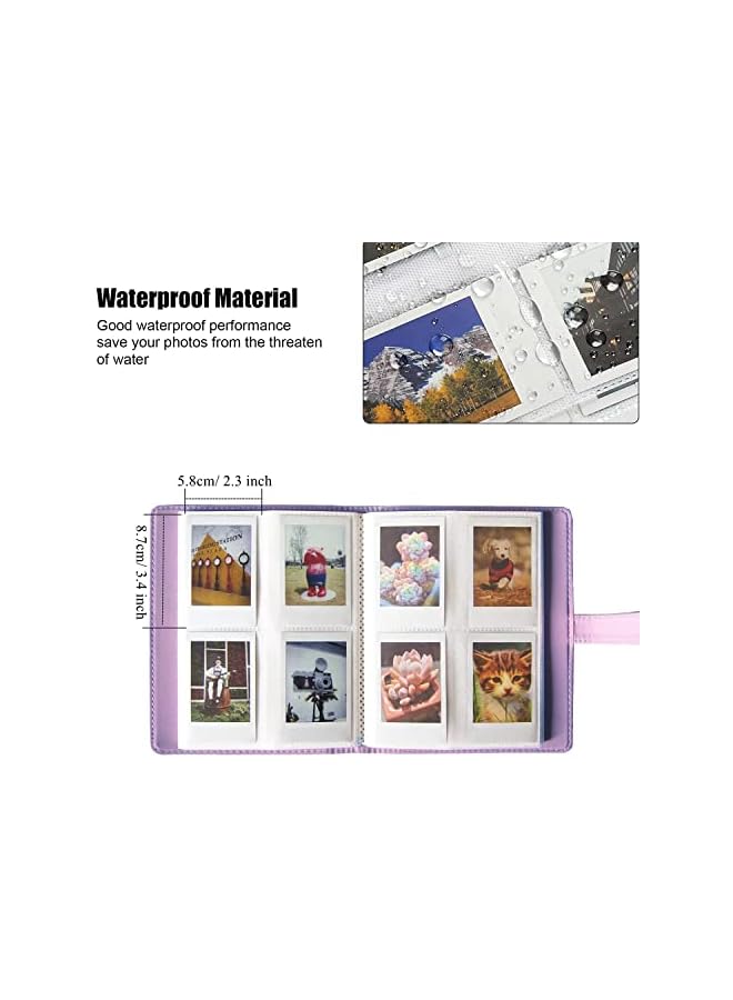 The Bros Pockets Photo Album for Fujifilm Instax Mini 11 90 70 9 8+ 8 LiPlay, Polaroid Snap SnapTouch PIC-300 Z2300, KODAK Smile Printomatic Instant Camera - Image 4