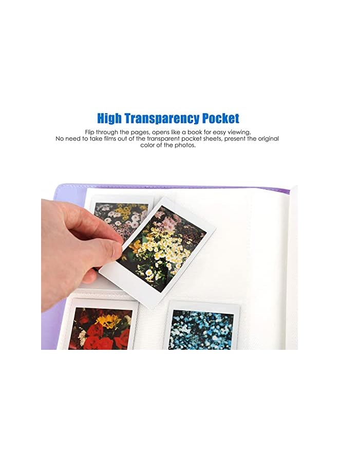 The Bros Pockets Photo Album for Fujifilm Instax Mini 11 90 70 9 8+ 8 LiPlay, Polaroid Snap SnapTouch PIC-300 Z2300, KODAK Smile Printomatic Instant Camera - Image 2