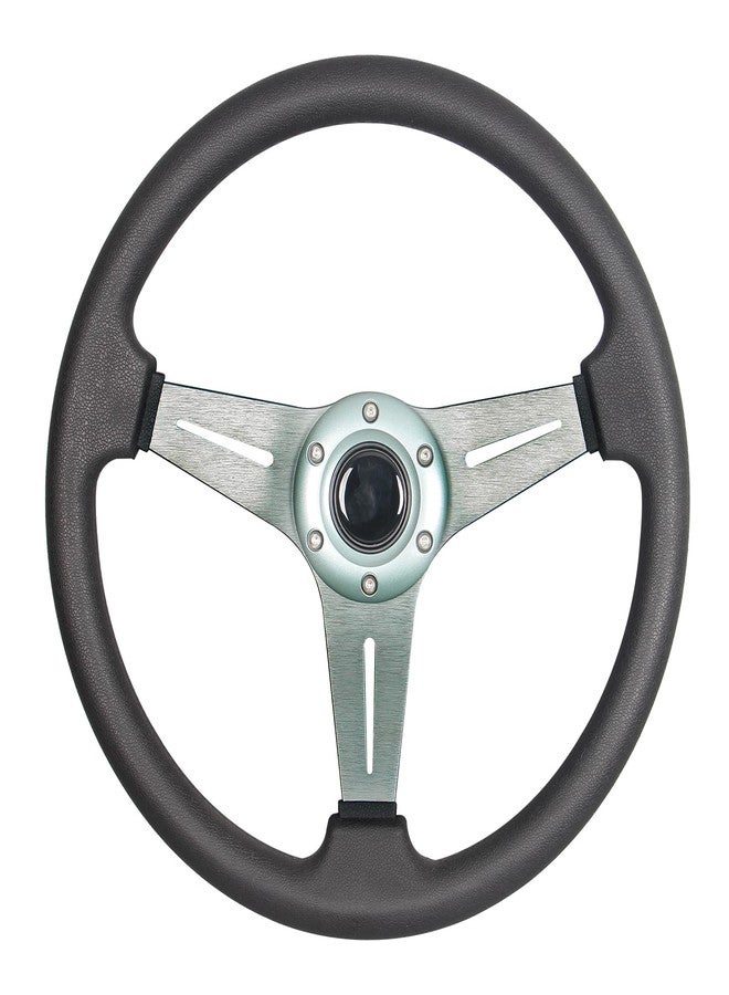 YEHICY 350mm/13.8”Sport Steering Wheel Aluminum Alloy Titanium Spokes Drift Simulation Racing Game Steering Wheel Universal - Image 1