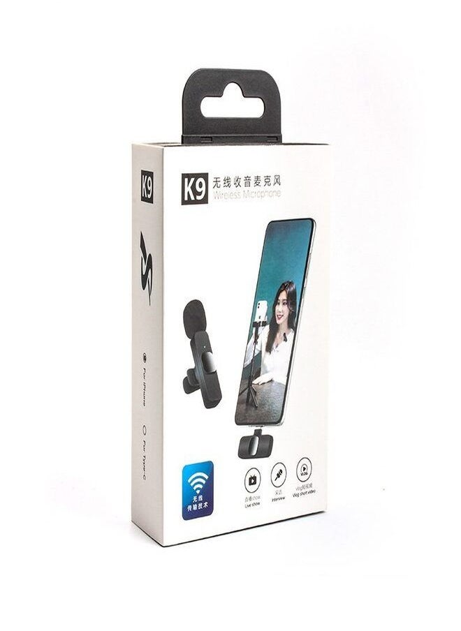 K9 iphone Wireless  Microphone Studio Gaming For  Mic Live Broadcast