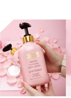 SAKURA Shawel Sakura Niacinamide Whitening Body Lotion - 500ml  - Image 1