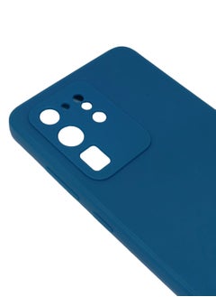 Blue Sky Compatible with Samsung Galaxy S20 Ultra Case Liquid Silicone Case Full Body Protective Cover Shockproof Slim Phone Case Anti-Scratch Soft Microfiber Lining  - Image 2