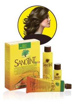 Sanotint SENSITIVE HAIR COLOR N. 74 Light BROWN 125 Ml  - Image 1