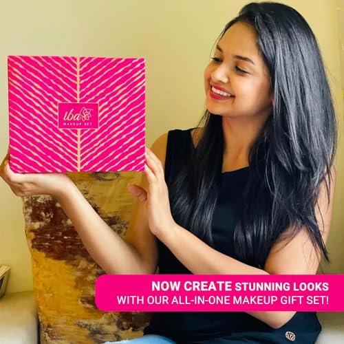 Iba Makeup Gift Set for Women (Dusky) | Foundation, Compact, Primer, Lipsticks, Kajal | Long Lasting | Full Coverage | Bridal Makeup Kit for Women | 100% Vegan & Cruelty-Free (6 items makeup combo in the one set) - Image 2