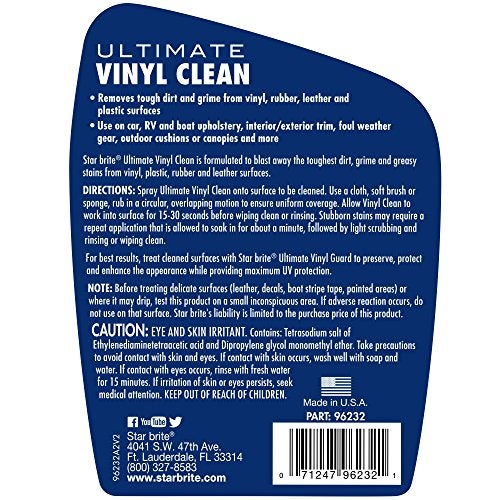 STAR BRITE Ultimate Vinyl Clean - 32 OZ (096232) - Image 3
