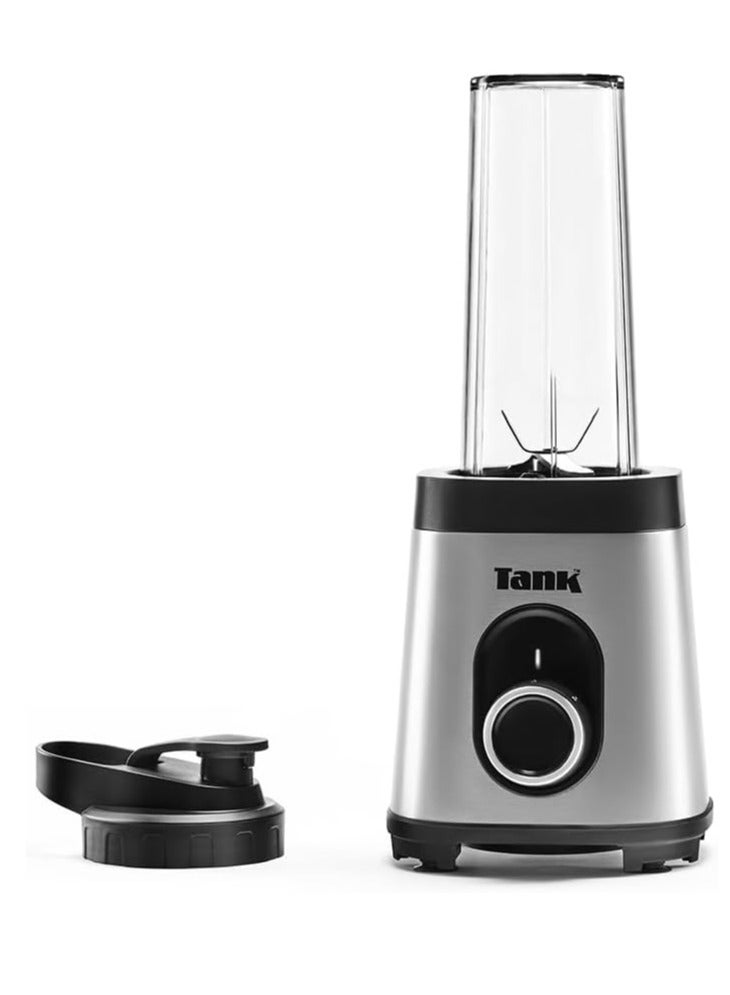 TANK Tank Super Blender, 1.5L Glass Jug, with 500ml Stainless Steel Grinder and 900ml BPA Free Plastic Bottle, 800 Watts, YB-S62k GR, 2-Year Warranty - Image 3