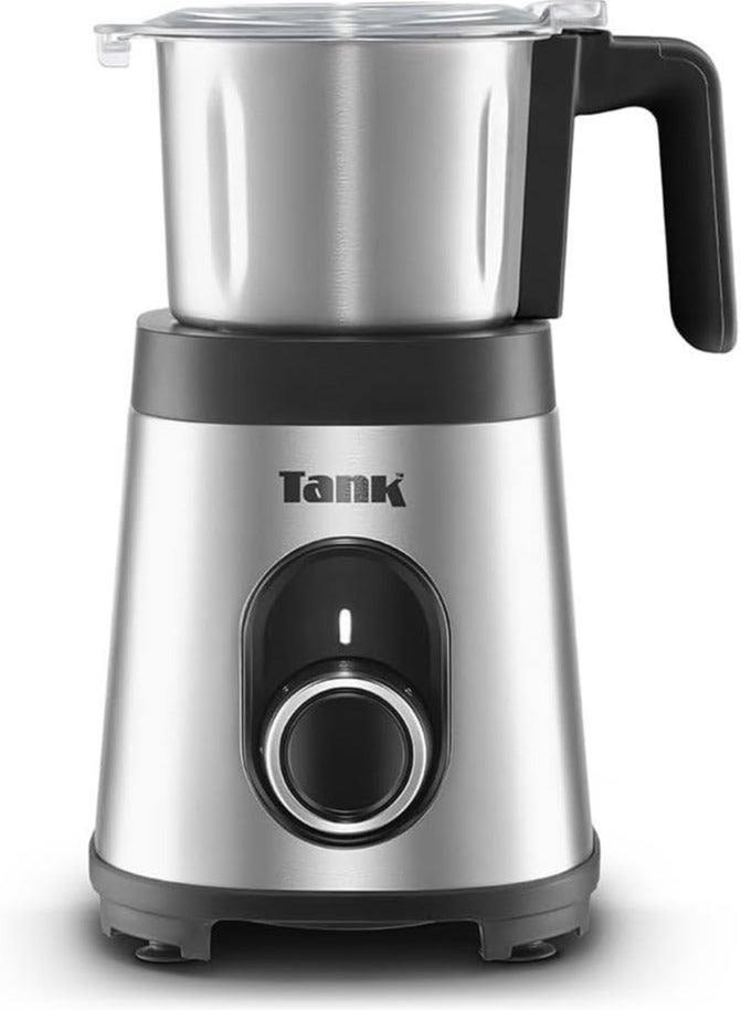 TANK Tank Super Blender, 1.5L Glass Jug, with 500ml Stainless Steel Grinder and 900ml BPA Free Plastic Bottle, 800 Watts, YB-S62k GR, 2-Year Warranty - Image 4