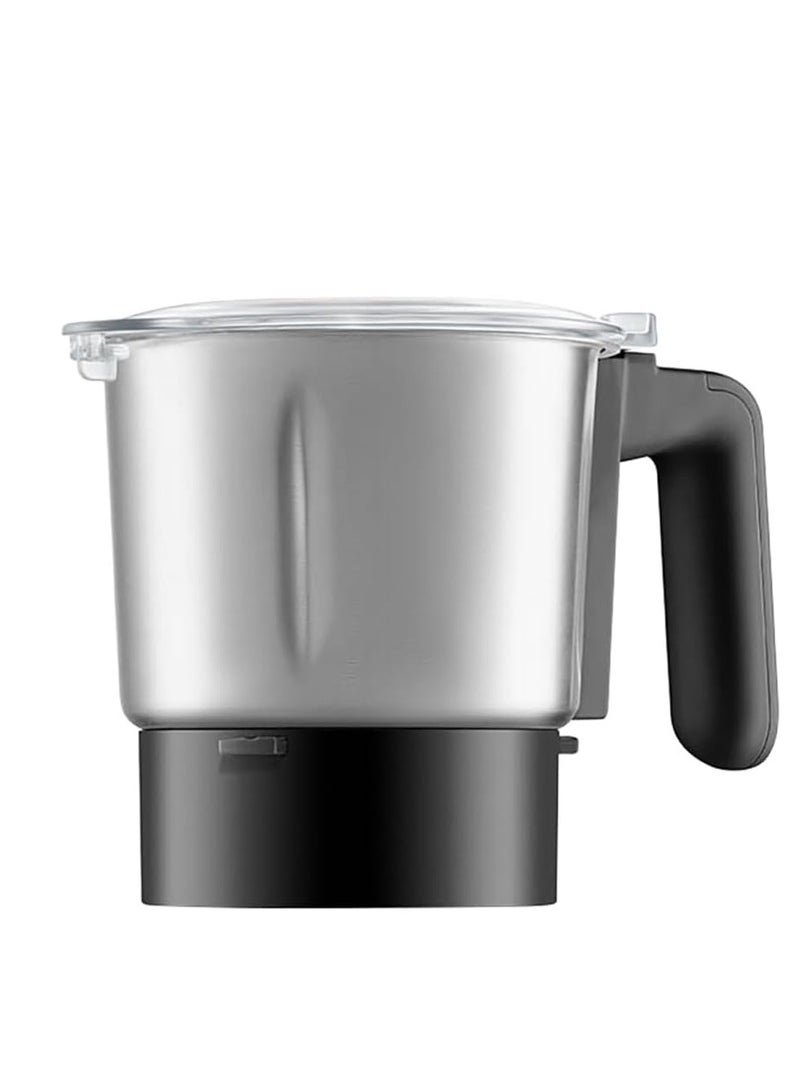 TANK Tank Super Blender, 1.5L Glass Jug, with 500ml Stainless Steel Grinder and 900ml BPA Free Plastic Bottle, 800 Watts, YB-S62k GR, 2-Year Warranty - Image 5