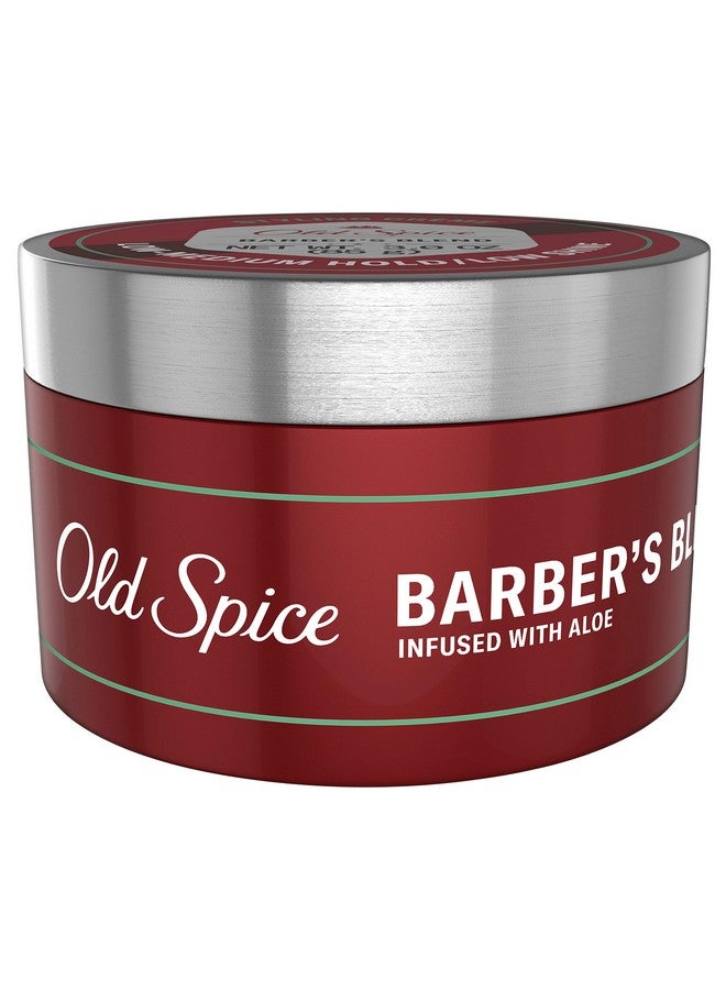 Old Spice Hair Styling Cream For Men Lowmedium Hold/Low Shine Barber'S Blend Infused With Aloe 3 Ounce - Image 5