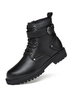 New Men's Casual Leather Boots