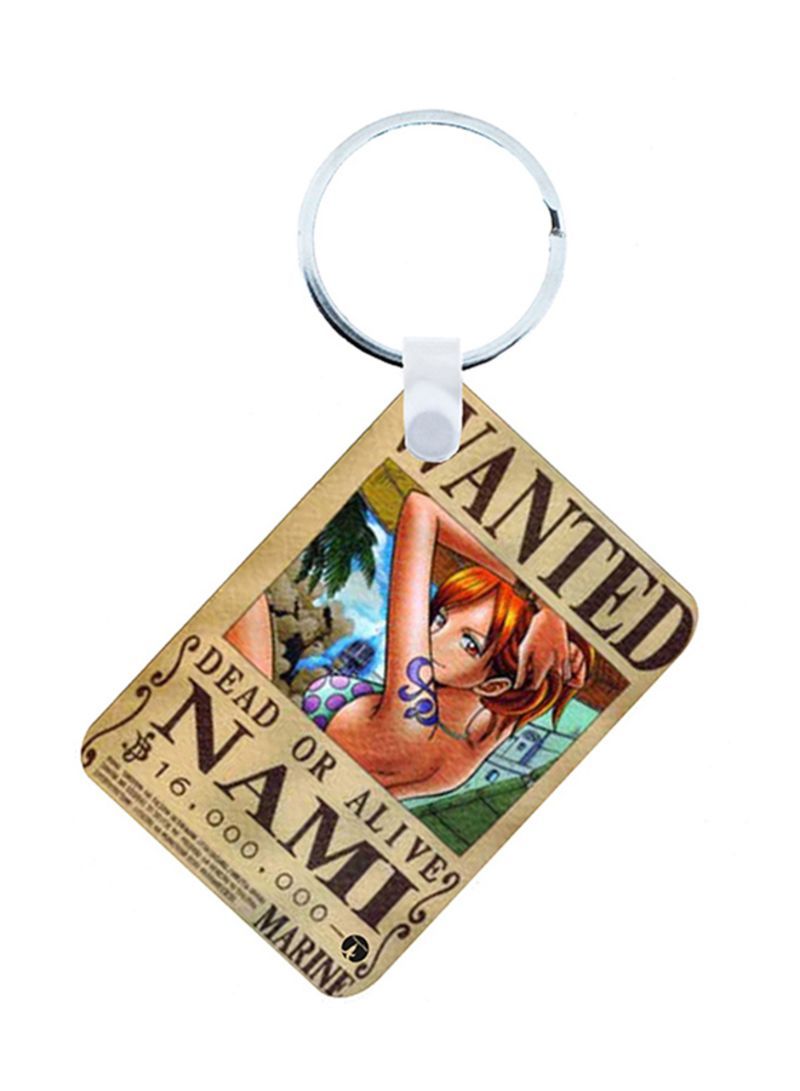 RKN Anime Wooden Keychain