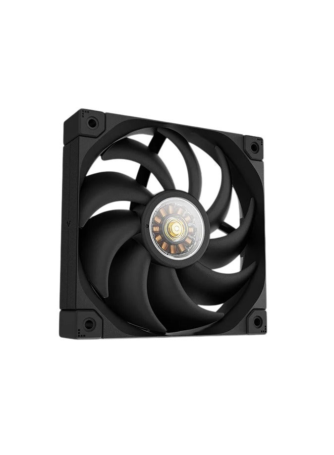 DEEPCOOL FT12 120mm Black Single Fan – High-Performance PWM Cooling, Fluid Dynamic Bearing, Silent Operation, Optimal Airflow for Cases & Radiators  - Image 4