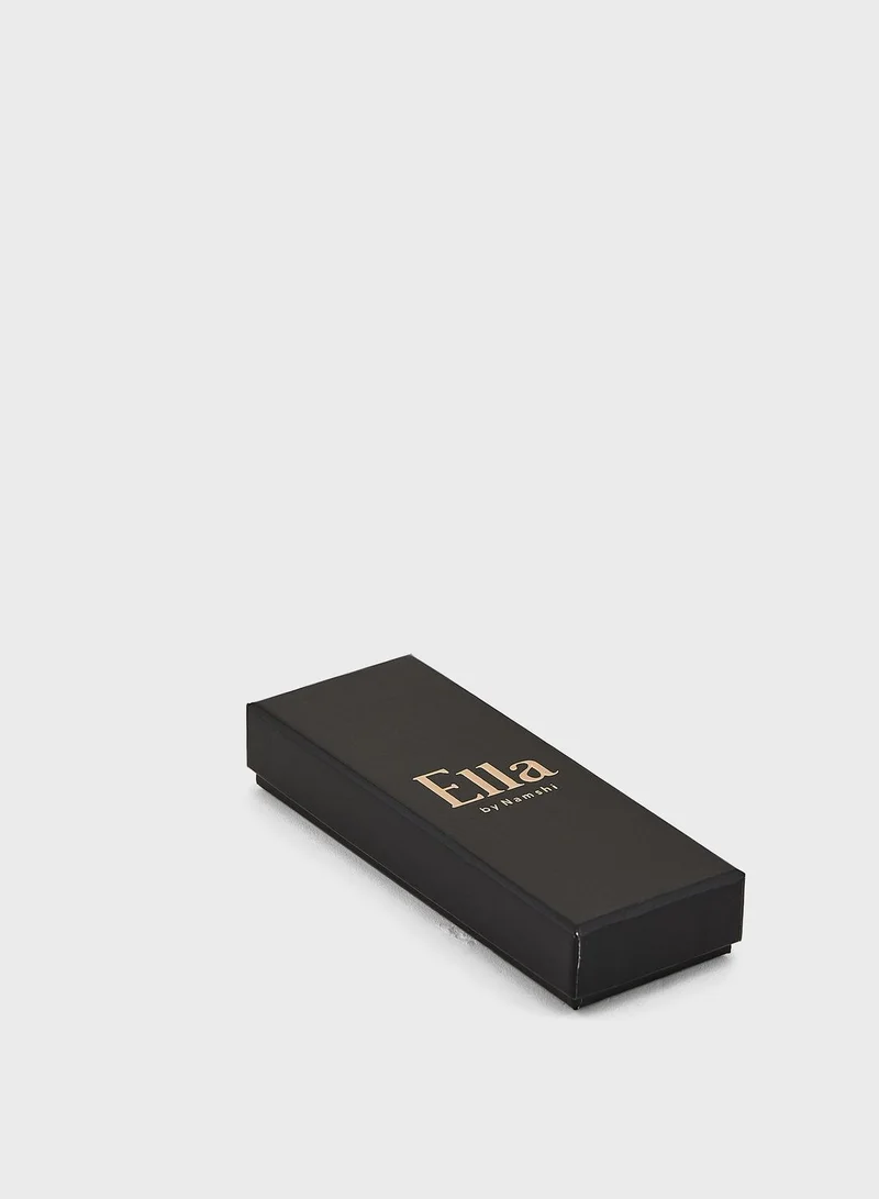 ELLA Croc Strap Roman Numerals Watch