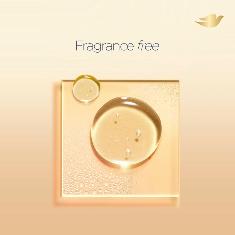 Dove Fragrance Free Body Wash Soothing Relief Moisturizes eczema-prone skin 5% nourishing serum with colloidal oatmeal 18.5 oz - Image 3