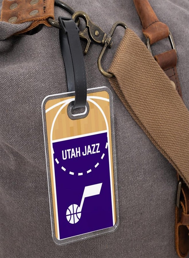 Desert Cactus Utah Jazz Luggage Tag – Official NBA National Basketball Travel ID Label for Suitcases, Bags, and Carry-Ons (Acrylic Luggage Tag C) - Image 5