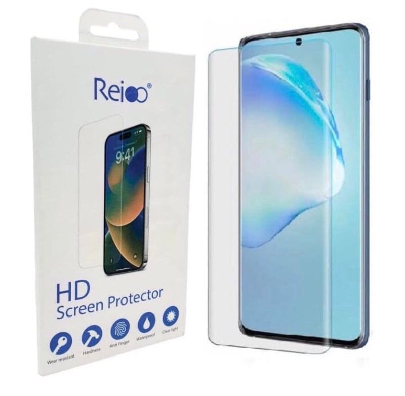 Reioo Nano Gelatin Front Screen Protector Compatible with realme 12 pro plus Hydrogel (Clear)