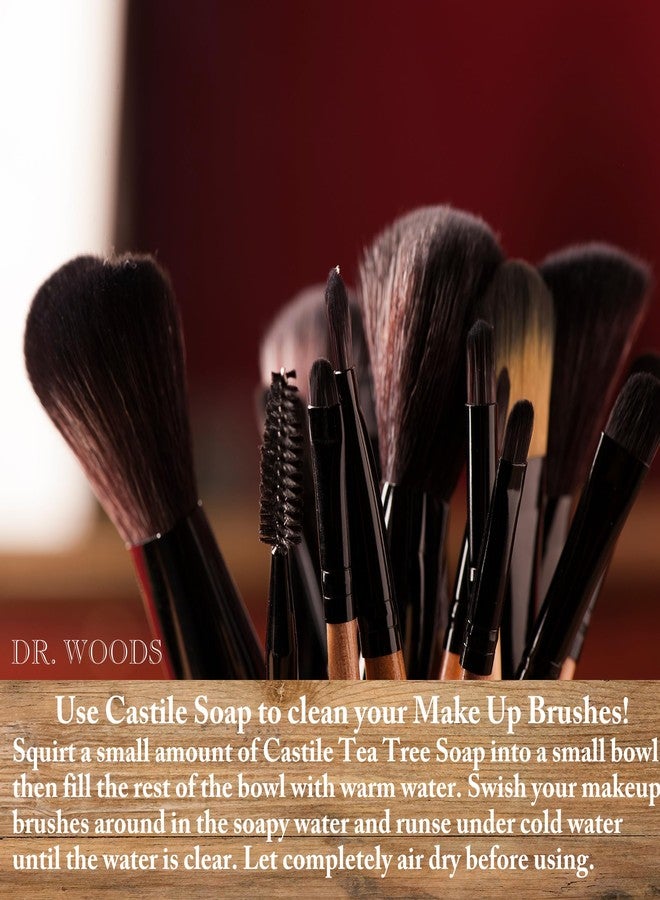 Dr. Woods Tea Tree Liquid Castile Soap - Castile Soap with Pure Tea Tree Oil, Body Wash for Men and Women, Contains Organic Shea Butter, Natural Cleaner for Face, Hands, and Body - 16 Fl Oz - Image 5