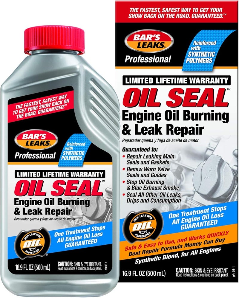 Bar's Leaks Oil Seal Engine Oil Burning & Leak Repair - 16.9 oz - Image 1