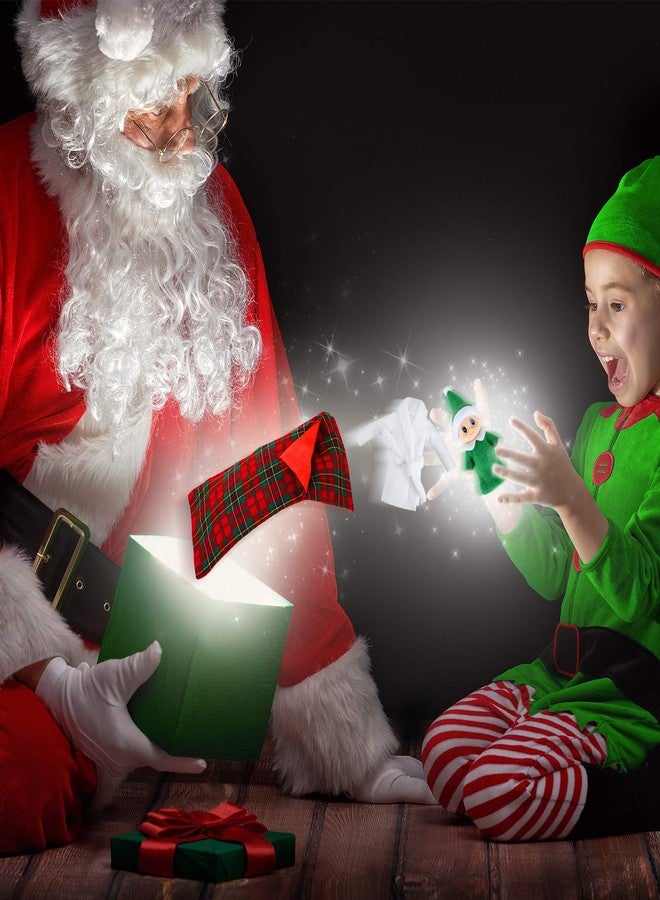 Skylety 2-Piece Christmas Doll Set - Twins, Sleeping Bag, Bathrobe - Red, Green, White - Image 4