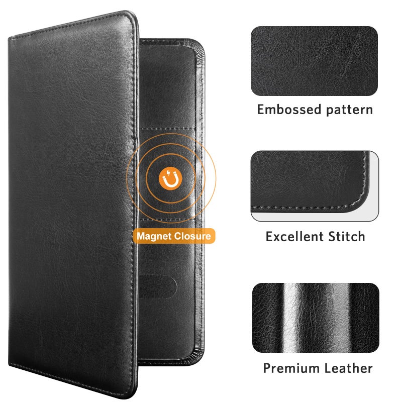 CoBak Car Registration and Insurance Holder - Vehicle Glove Box Car Organizer,Auto Truck Comparment Accessories Case with Magnetic Closure for Driver License,Cards - Image 4