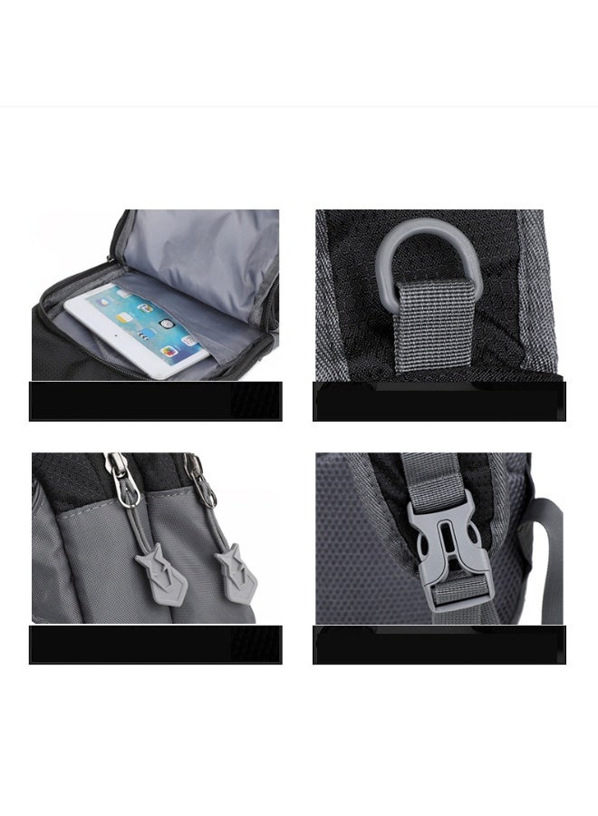 FLAMEHORSE Outdoor Chest Bag Men's And Women's Travel Backpacks, Lightweight And Versatile Shoulder Bag Waterproof And Luminous - Image 5