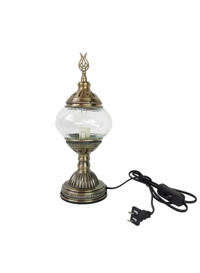 Turkish Handmade DIY Material Plain Embryo Table Lamp Warm-up Activity Couple Parent-Child Handmade Table Lamp Embryo-Light Source Power:British Plug (without Light Source)-Light Color:Small Vase