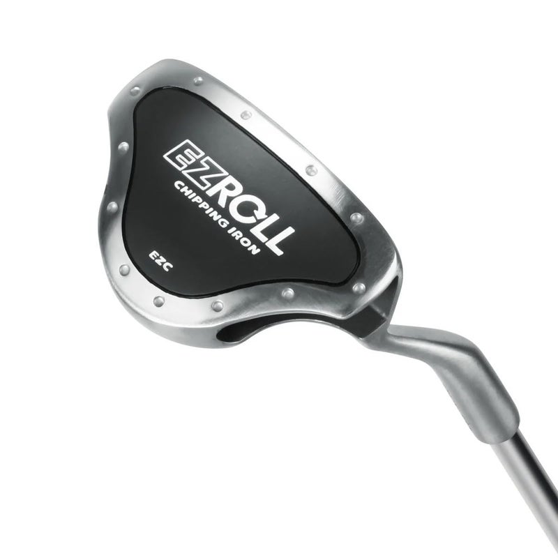 Intech EZ Roll Right Handed Chipper Golf Club | Short Distance Approach Chipping Club for Men | Back-Weighted Design with Alignment Lines | 35â€ Length 35Â° Loft, Black/Satin - Image 3