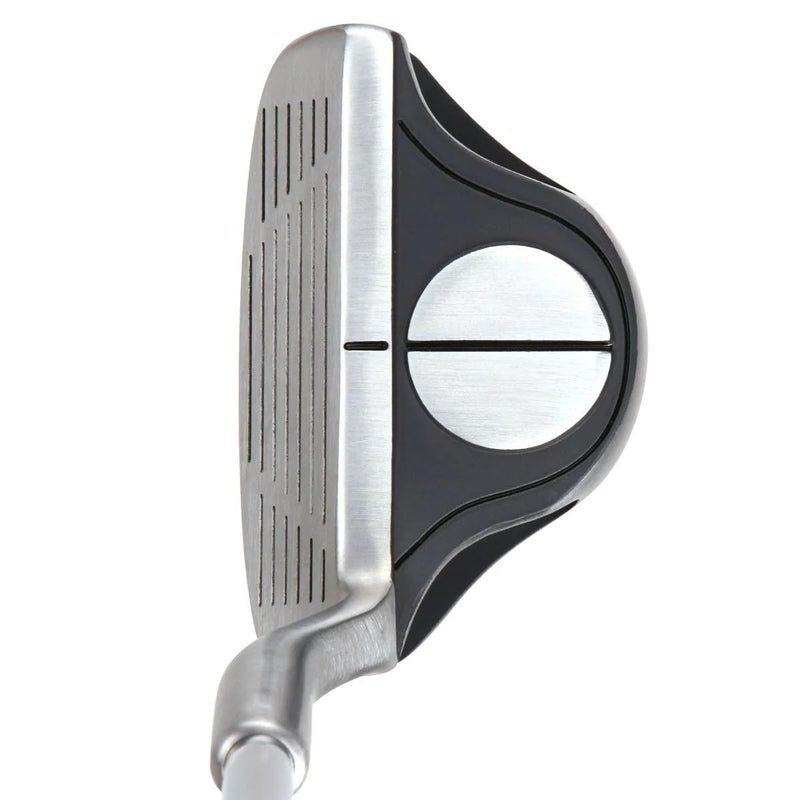 Intech EZ Roll Right Handed Chipper Golf Club | Short Distance Approach Chipping Club for Men | Back-Weighted Design with Alignment Lines | 35â€ Length 35Â° Loft, Black/Satin - Image 2