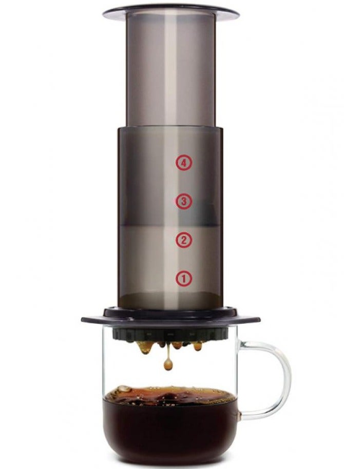 Portable Espresso Coffee Maker – Manual Handheld Travel Press Mini Machine for Fresh Espresso Anywhere, Ideal for Camping, Hiking, Office & Outdoor Us - Image 2