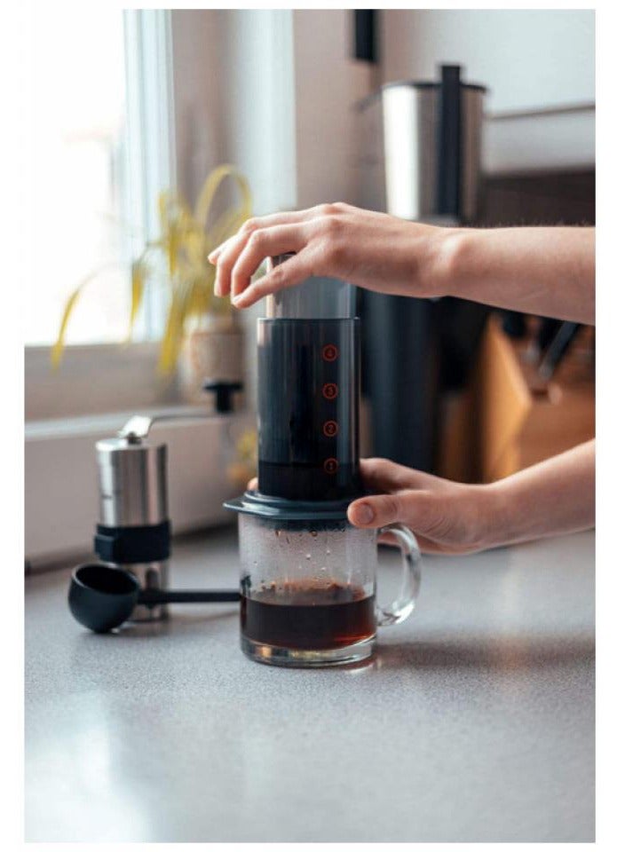 Portable Espresso Coffee Maker – Manual Handheld Travel Press Mini Machine for Fresh Espresso Anywhere, Ideal for Camping, Hiking, Office & Outdoor Us - Image 4