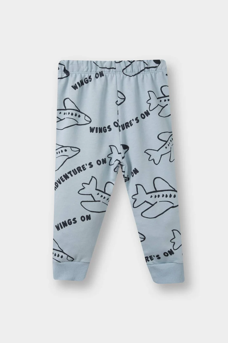 Defacto Baby Boy Basic Sweatshirt Sweatpants 2 Piece Set