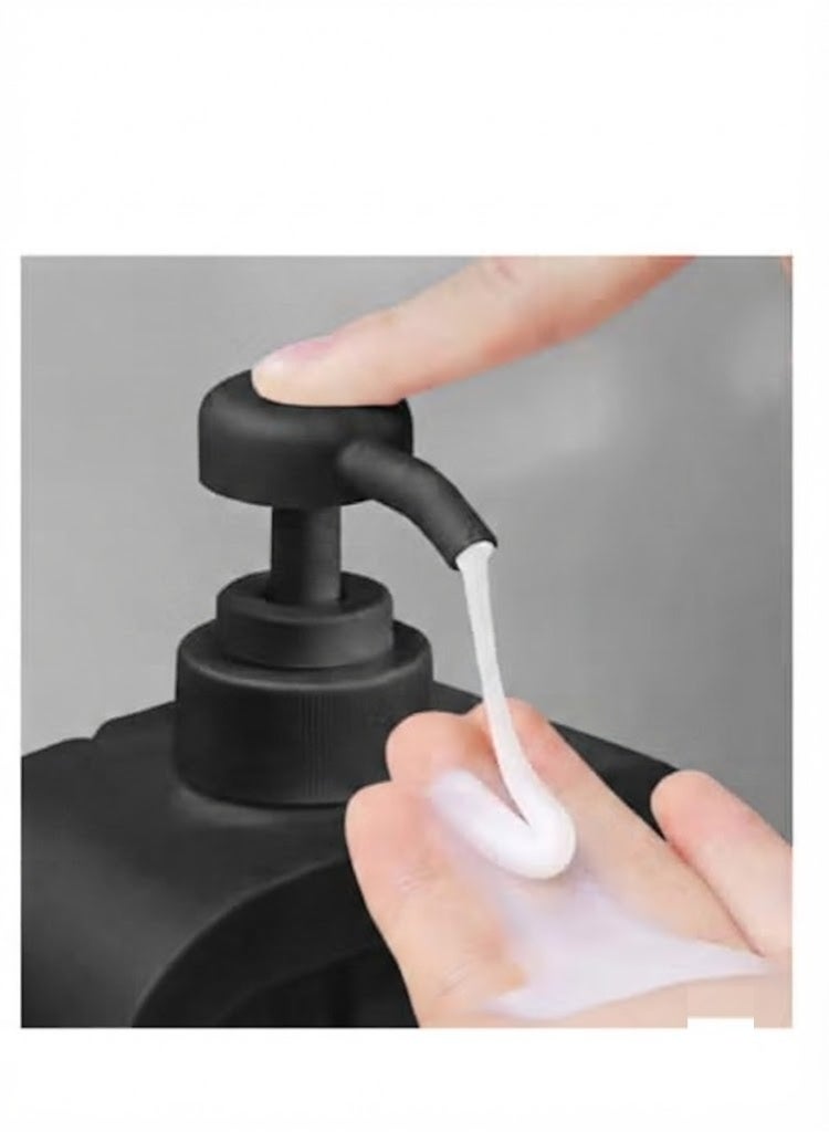 Soap Dispenser with Pump Clear Window Design, White for Bathroom Kitchen - Image 3