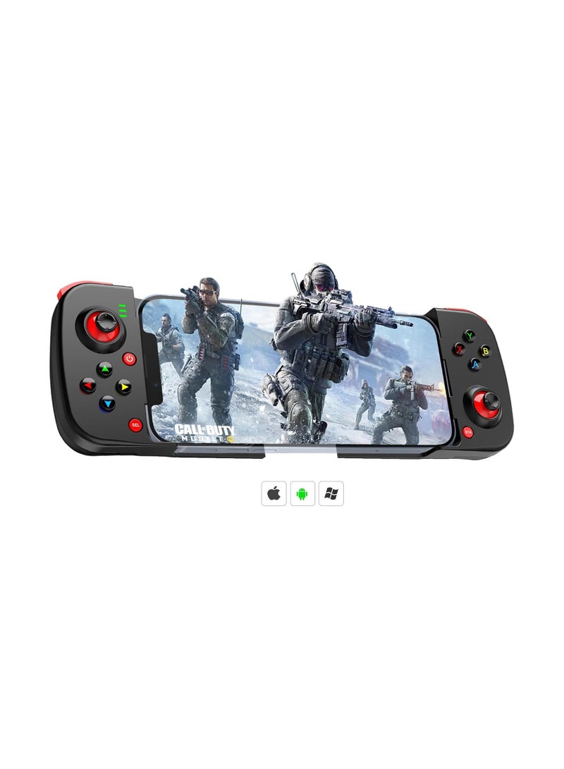general Mobile Game Controller Gamepad for iPhone iOS Android PC: for iPhone 15/14/13/12/11/X, iPad, Samsung Galaxy, TCL, Tablet PCs - Image 1