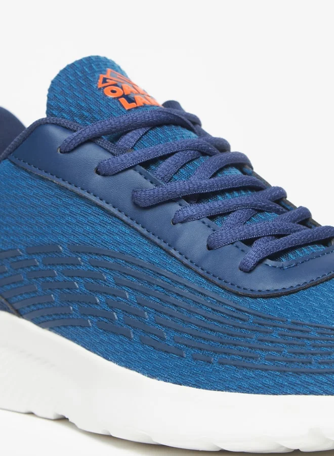 شو اكسبرس Men Textured Sports Shoes with Lace-Up Closure