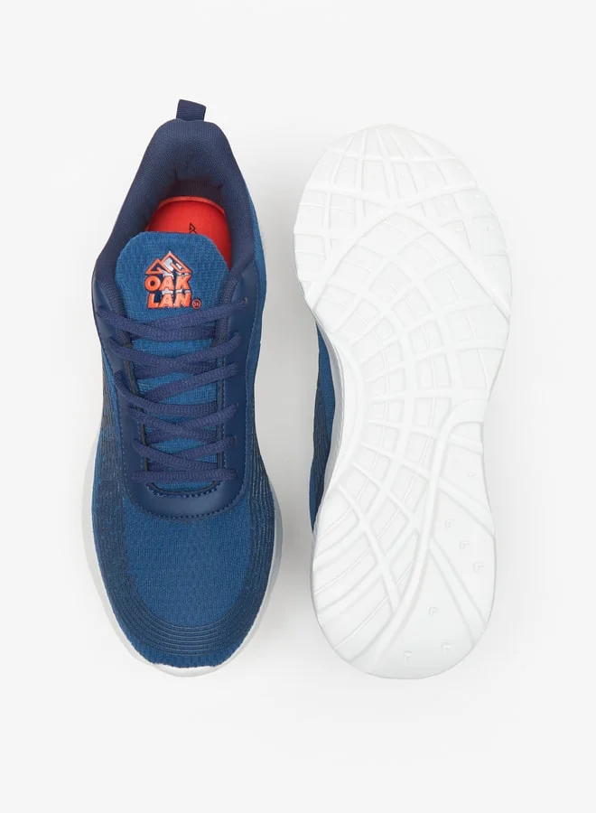 شو اكسبرس Men Textured Sports Shoes with Lace-Up Closure