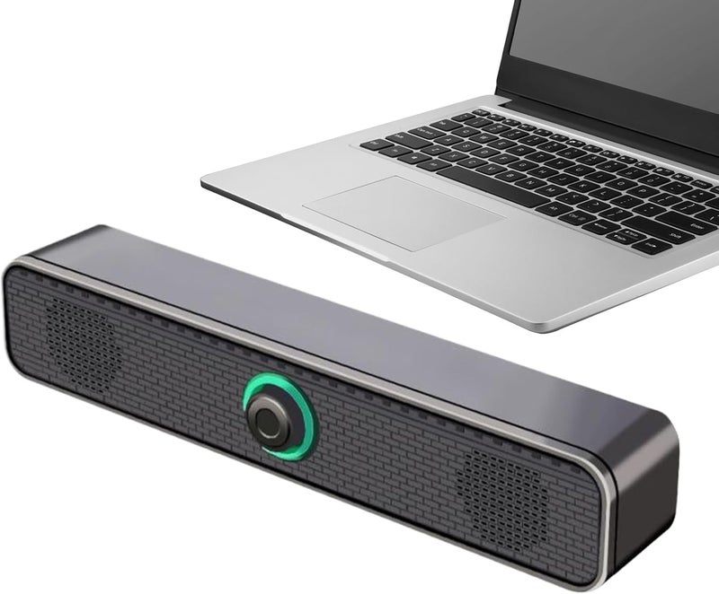 Desktop Soundbar System | Portable Multimedia, Immersive HiFi Playback, Enhanced Low Frequency | Plug Play Universal Compatibility, Space Saving Design | Studio Stage Television Lap - Image 1