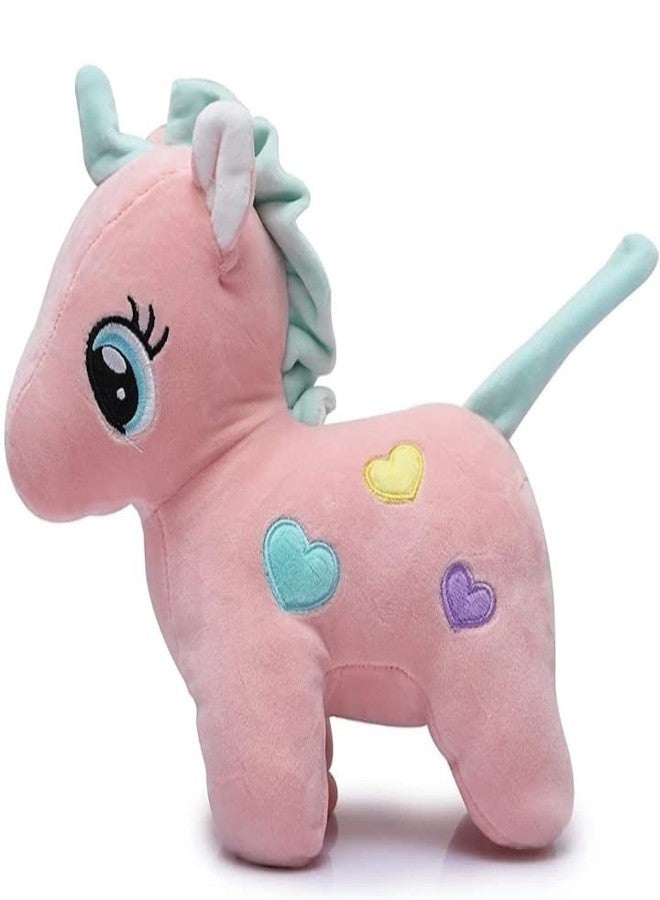 Fun4you Unicorn Soft Toy 28cm Pink - Stuffed Animal Plush for Baby Girl, Boy, Kids | Cute Birthday Gift, Diwali Decoration, Valentine Present, Return Gift, Sleeping Toy, Nursery, Toddler Pillow - Image 4