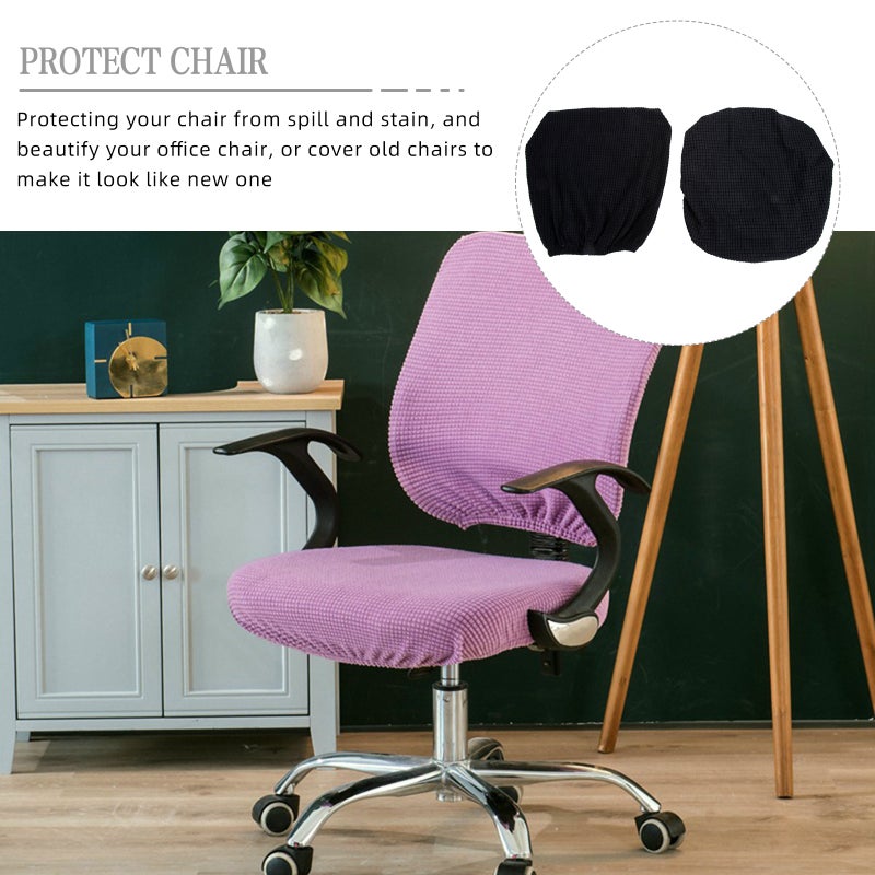 1 Set Office Computer Chair Covers Seats Slipcover Office Chair Supplies - Image 5